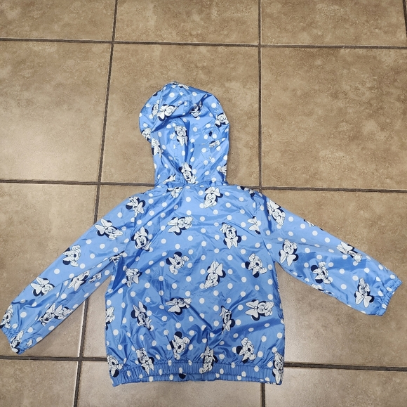 Disney Baby Gap Blue Minnie Wind/Rain Jacket Size 2 years - Picture 2 of 3